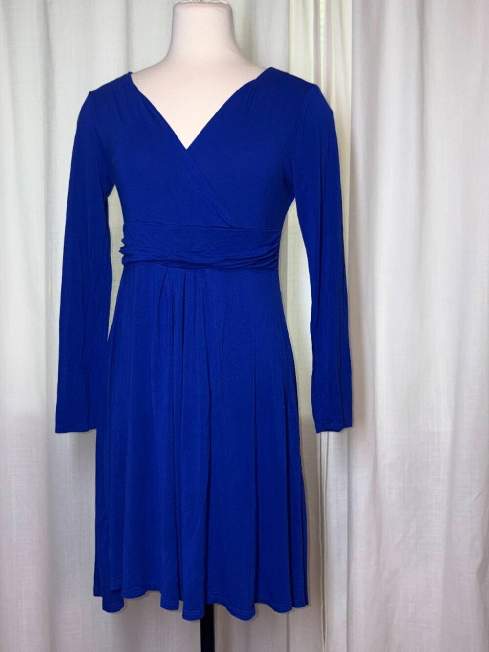 Doubleju Soft Jersey Dress - "Wrap" Front